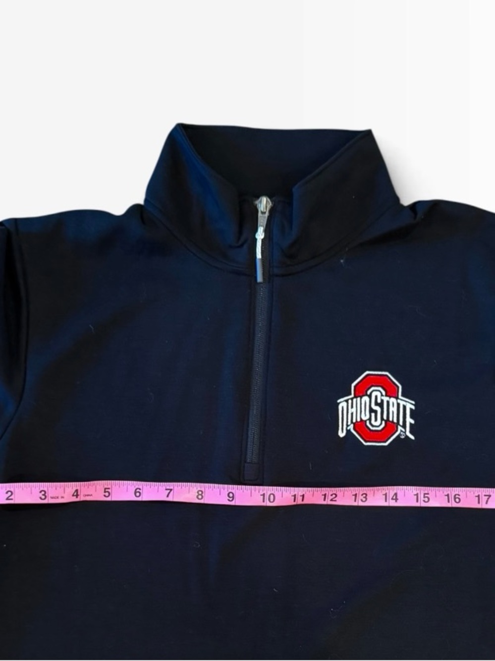 Champion Unisex Adult OHIO STATE BUCKEYES 1/4 Zip Pullover NWOT Medium - Picture 4 of 5